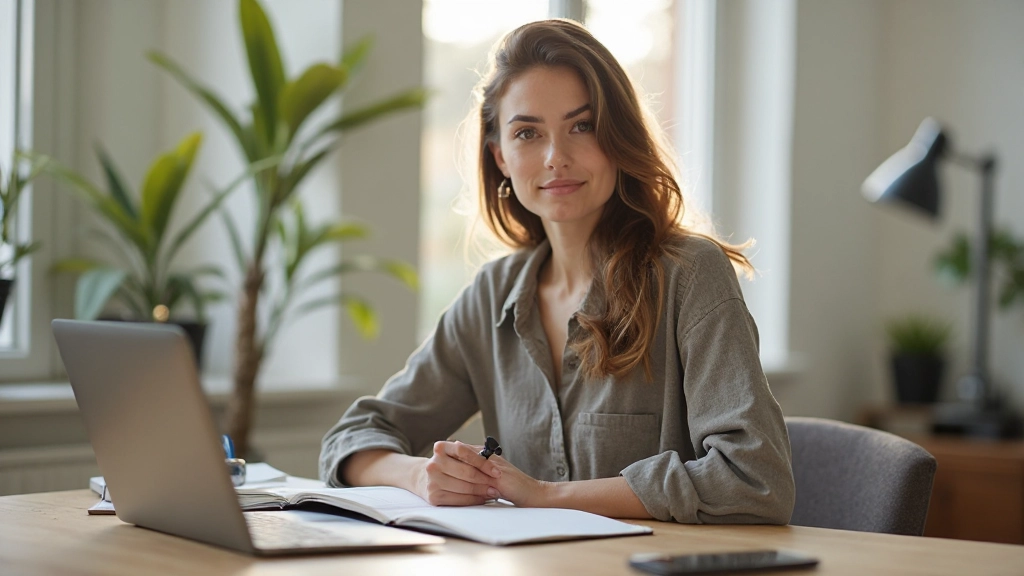 Tagebuch mit Tageszielen und Erfolgsmetriken zur Verfolgung des Fortschritts